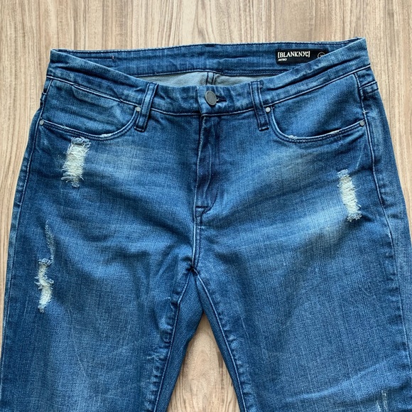 BLANK NYC Intro Skinny Distressed Jean Sz.29 - Picture 3 of 4